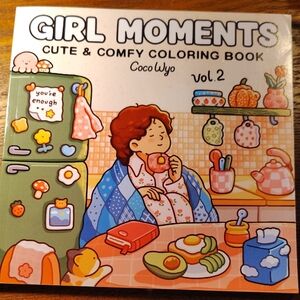 Girl Moments Coloring Book Vol. 2